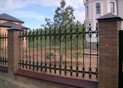 Купить забор для дачи кованый,  ограждение кованое металлическое Киев	